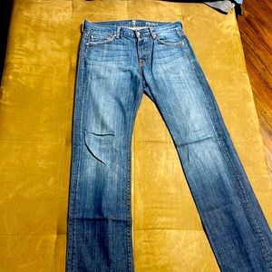7 for all man kind - blue jeans size 31